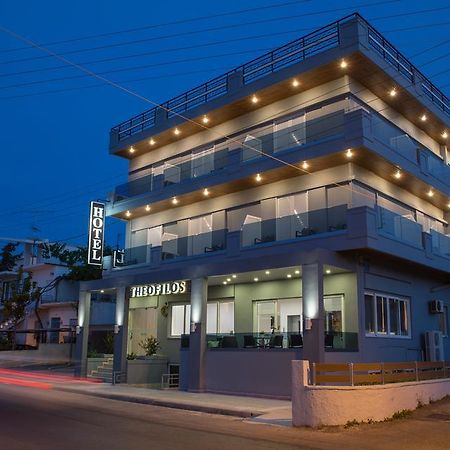 Theofilos City Hotel Hriszí Aktí Haniá Kültér fotó