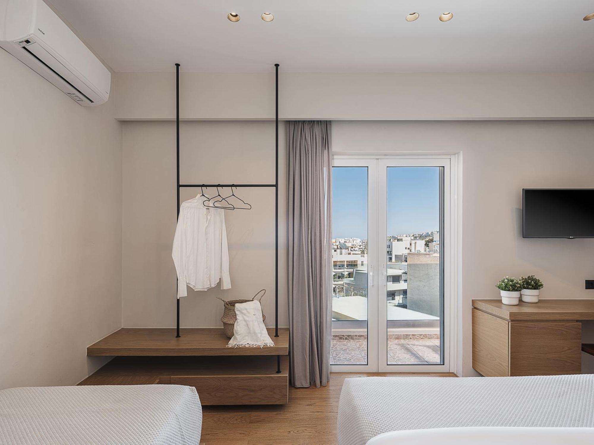 Theofilos City Hotel Hriszí Aktí Haniá Kültér fotó